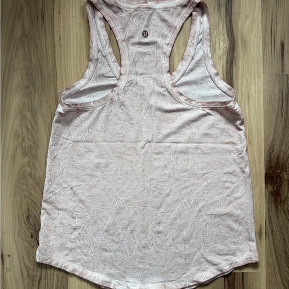 lululemon XS Pink Racerback Tank - Picture 2 of 4